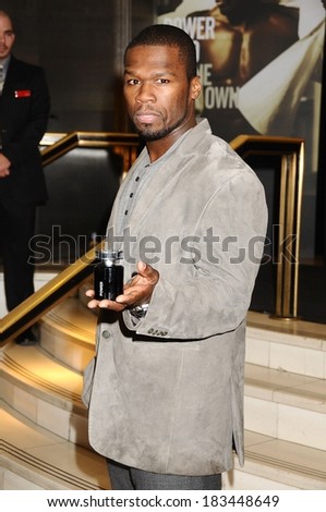 Curtis Jackson, aka 50 Cent at in-store appearance for Power by 50 Cent Fragrance Launch, Macy\'s Herald Square Department Store, New York, NY November 5, 2009