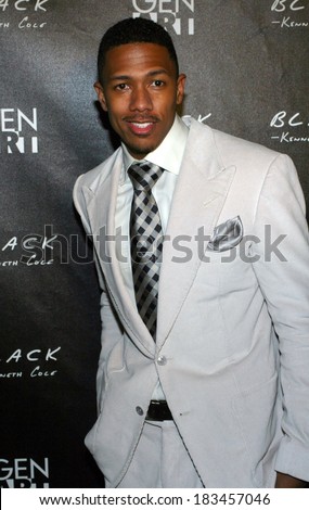 Nick Cannon at Black Kenneth Cole Fragrance and Gen Art Salute Actors Who Make It Better In The Dark\