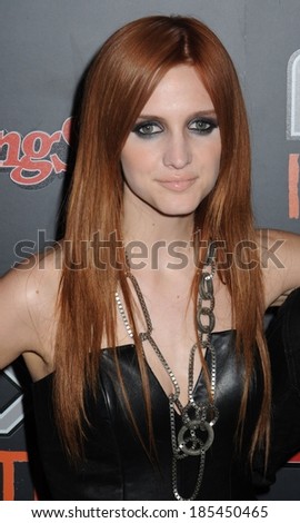 Ashlee Simpson Wentz at AXE Instinct Power Of Leather Launch Party, Hard Rock Live, New York City, NY June 24, 2009