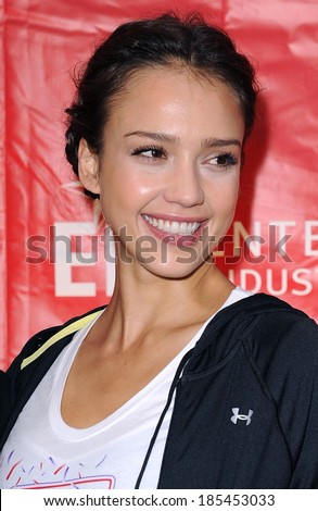 Jessica Alba at a public appearance for 13th Annual EIF Revlon Run/Walk For Women, Times Square to Central Park, New York, NY May 1, 2010
