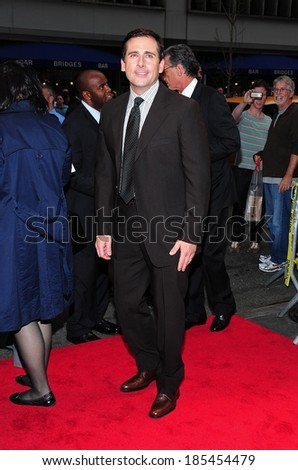 Steve Carell at DATE NIGHT Premiere, The Ziegfeld Theatre, New York, NY April 6, 2010