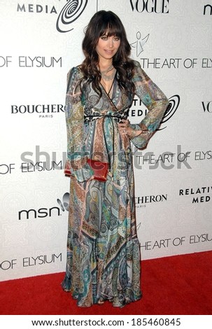 Nicole Richie, wearing an Etro dress, at The Art of Elysium\'s Annual HEAVEN Gala, 9900 Wilshire Blvd, Beverly Hills, CA January 16, 2010