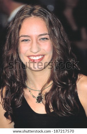 Elizabeth Jagger at premiere of IGBY GOES DOWN, NY 9/4/2002