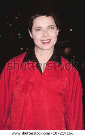 Isabella Rossellini at the National Board of Review, NYC, 1/14/2003