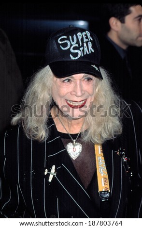 Sylvia Miles at premiere of THE IMPORTANCE OF BEING EARNEST, NY May 13th, 2002