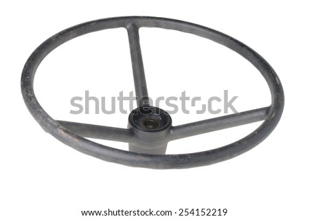 Similar – Image, Stock Photo Tractor steering wheel