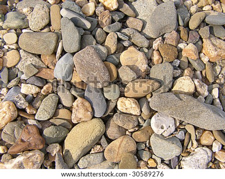 Background with fine stones.