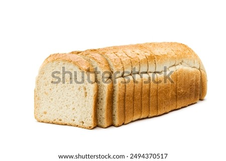 Similar – Image, Stock Photo Closeup of a loaf of bread