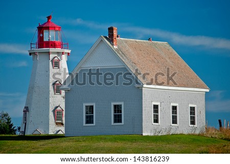 Panmure Head Lighthouse, Prince Edward Island.