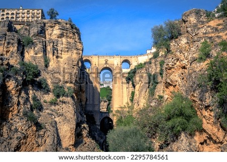 Similar – Foto Bild Ronda El Puente Nuevo Andalusien Spanien