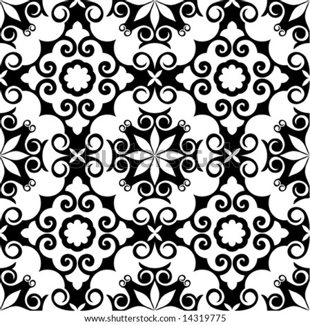 Baroque Seamless Pattern for Photoshop - Photoshop patterns