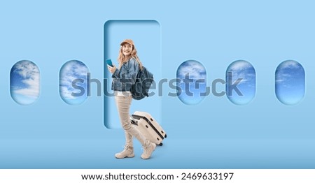 Image, Stock Photo last destination.