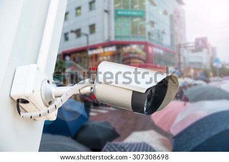 Security cameras for the safety in Community Area