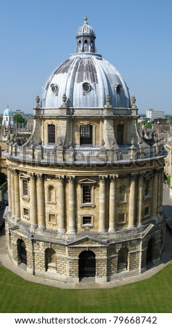 Oxford radcliffe camera, university library