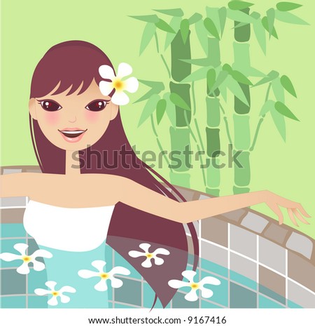 Spa Stock Vector Illustration 9167416 : Shutterstock