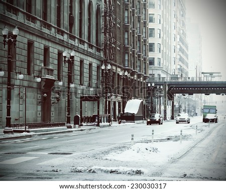 Winter in the city