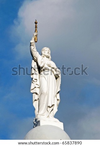A roman catholic statue