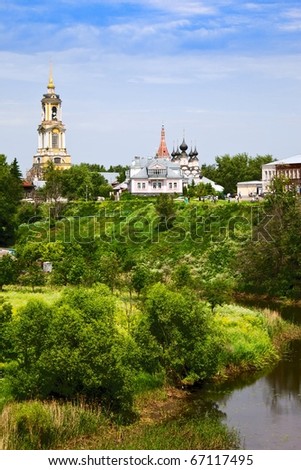 Suzdal - small town of \