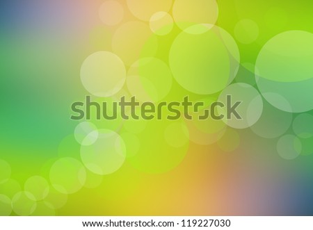 Bokeh abstract and background design concept