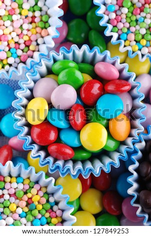 colored smarties