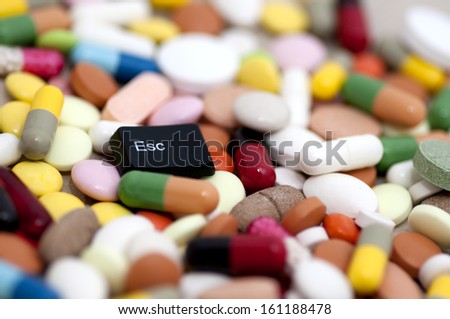 Esc key among drugs (escape from drugs)
