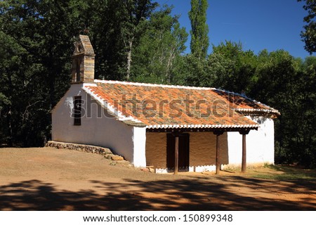 Hermitage of Santa Marina, next to the River Duerna, Luyego Somoza, Leon.
