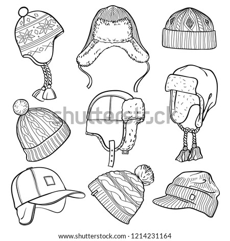 Winter Hat Drawing | Free download on ClipArtMag