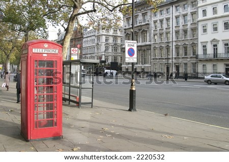 red phone booth london