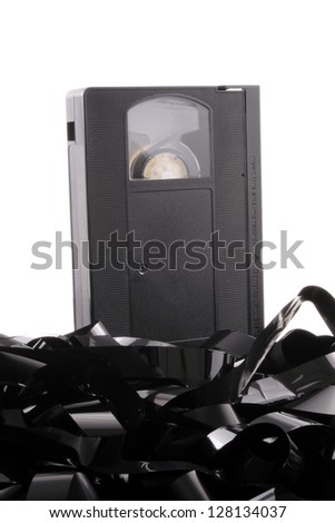 Photo of Broken video tape