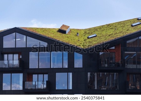 Similar – Image, Stock Photo roof greening