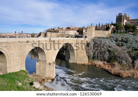 Bridge of San Martin, Toledo (Spain)