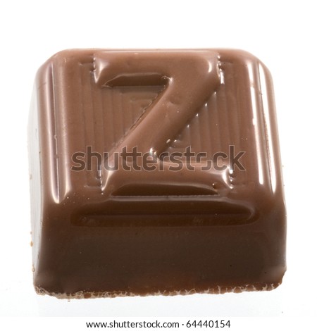 The chocolate letter \