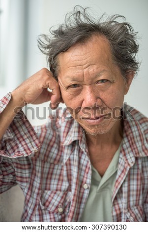 Stress - Old man stressed