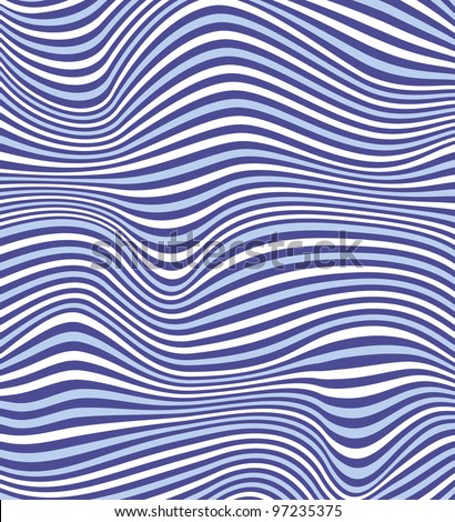 Blue Striped Background Stock Vector Illustration 97235375 : Shutterstock