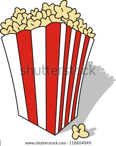 vector shirt t blank Download Art Clip  Free Free  Vector   Popcorn Art Vector