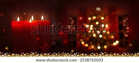 Similar – Image, Stock Photo Advent, Advent Decoration