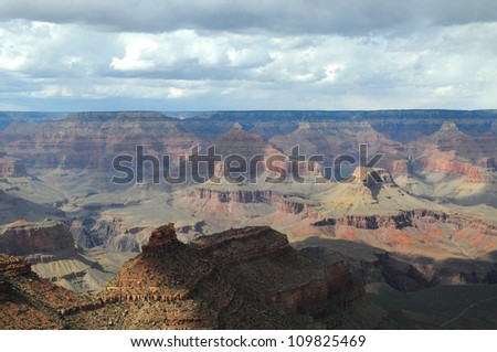 View of Grand Canyon National Park, Arizona US