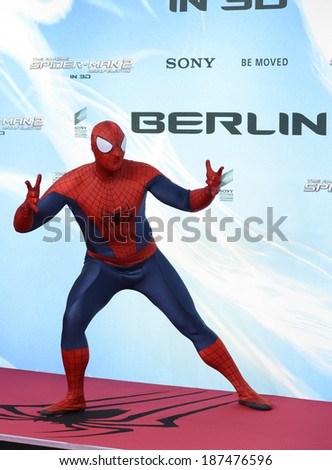 BERLIN - GERMANY - APRIL 15: Spider-Man at \