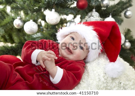 baby santa claus Stock foto © 