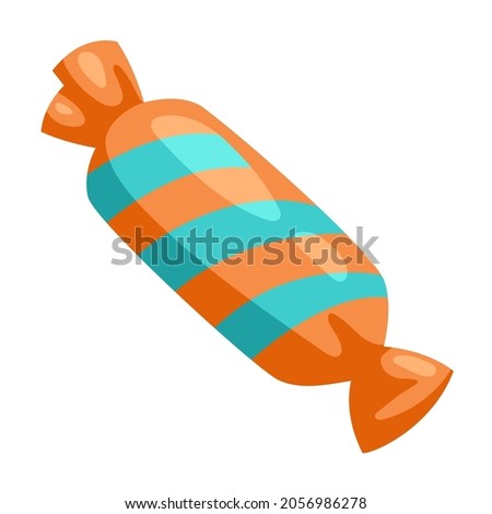 Illustration of candy. Food item for bars, restaurants and shops. Stockfoto © 