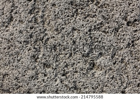 Calcium carbonate rock