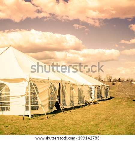 Tent for party and wedding