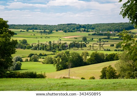 Similar – Image, Stock Photo Pitoresque tree by a misty river, somewhere between fantasy and depth psychology