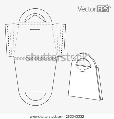 Bag with carrying handle