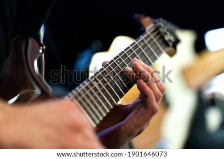 Similar – Image, Stock Photo Close up musician playing violin