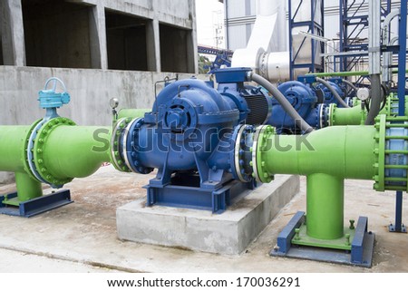 Industrial pipelines and valve