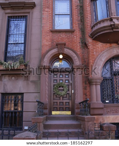 Brownstone Brooklyn Series/Park Slope facades & row houses