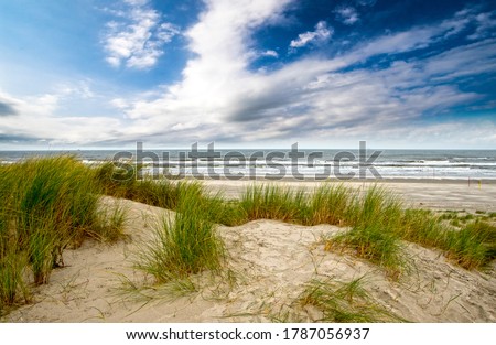 Similar – Foto Bild Ruhiger Nordseestrand