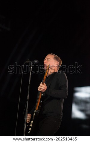 Westport,Ireland-June 29th ,Bryan Adams performs live at the Westport Festival,Westport House,County Mayo on June 29th 2014 in Westport,Ireland.