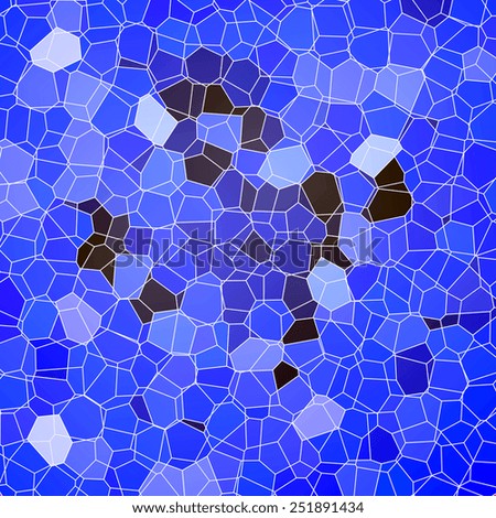 blue abstract background, abstract mosaic, background illustration of mosaic